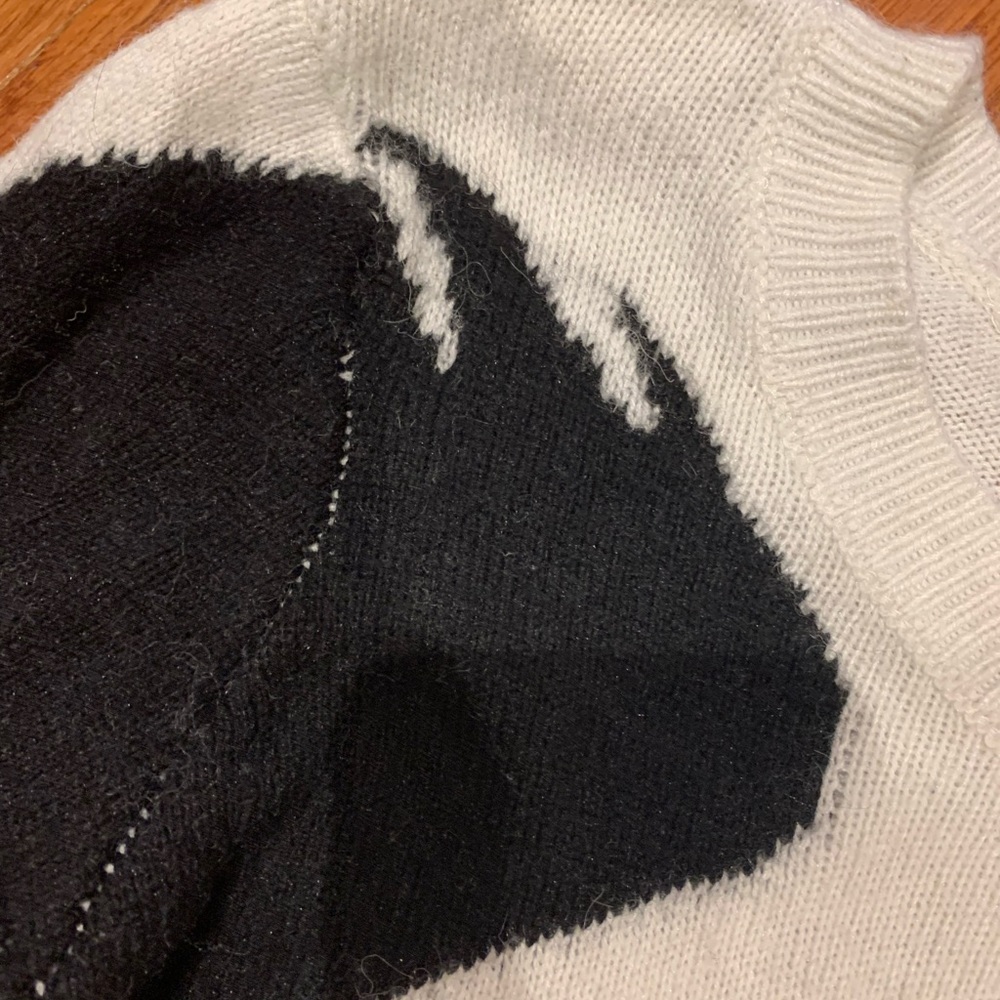 Angora Blend Raven Sweater Divided XS - Picture 3 of 6